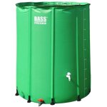 Baril d'eau de pluie 1000 l, vert