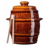 Baril de marinade de concombre kadax pinces 3, 5l