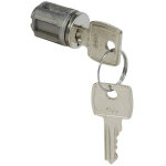 Barillet  cl type455 pour porte mtal ou vitre xl800, xl400 et xl160avec 1 jeu de 2 cls legrand ...