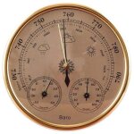 Baromètre , station météo avec baromètre et thermomètre hygromètre, station météo analogique murale 3 ... Baromètre , station météo avec baromètre et thermomètre hygromètre, station météo analogique murale 3 ...
