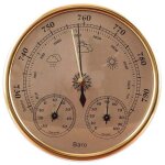 Barom�tre , station m�t�o avec barom�tre et thermom�tre hygrom�tre, station m�t�o analogique murale 3 ...