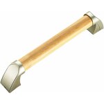 Barre d'appui en bois pour salle de bain, douches, personnes handicap�es (couleur bois, 30 cm)