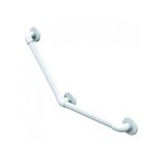Barre d'appui cannelée coudée 135° 450x450mm Barre d'appui cannelée coudée 135° 450x450mm