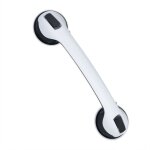 Barre d'appui avec ventouse, douche & baignoire, 70 kg, sécurité, personnes âgées & handicapées, blanc ... Barre d'appui avec ventouse, douche & baignoire, 70 kg, sécurité, personnes âgées & handicapées, blanc ...
