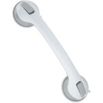 Barre d'appui avec ventouse, douche & baignoire, 70 kg, sécurité, personnes âgées & handicapées, blanc ... Barre d'appui avec ventouse, douche & baignoire, 70 kg, sécurité, personnes âgées & handicapées, blanc ...
