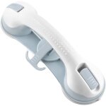 Barres d'appui � ventouse pour salle de bain, poign�e de douche pour personnes handicap�es, personnes ...