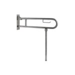 Barre articule avec support au sol + porte - rouleau - nofer