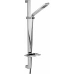 Paffoni - barre de douche avec porte - savon level zsal079cr chrom