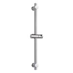 Barre de douche en acier inoxydable 304, avec fixation r�glable en hauteur et en angle, acier inoxydable ...