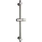 Barre de douche, barre de douche en acier inoxydable 304 avec supports de fixation r�glables en hauteur ...