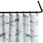 Barre d'angle universelle wenko tringle pour rideau de douche en l ou u, pour douche et baignoire, aluminium ... Barre d'angle universelle wenko tringle pour rideau de douche en l ou u, pour douche et baignoire, aluminium ...