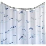 Barre de douche télescopique arrondie wenko tringle à rideau pour douche d'angle, vis incluses, finition ... Barre de douche télescopique arrondie wenko tringle à rideau pour douche d'angle, vis incluses, finition ...