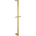Kroos ® - barre de douche carrée - doré brossé - sirius Kroos ® - barre de douche carrée - doré brossé - sirius