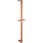 Kroos ® - barre de douche carrée - or rose brossé - sirius Kroos ® - barre de douche carrée - or rose brossé - sirius