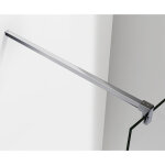 Aica sanitaire - barre de fixation en aluminium chrom� barre de douche 1400mm