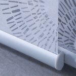 Barre de lestage 45cm � clipser pour panneau japonais - blanc - 45