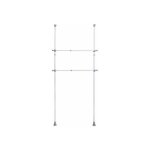 Lot de 2 barres porte vêtements télescopique pour série herkules wenko tringle à vêtement extensible, ... Lot de 2 barres porte vêtements télescopique pour série herkules wenko tringle à vêtement extensible, ...
