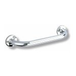 Barre d'appui droite inox poli brillant - 300 mm - diam�tre 25 mm delabie