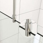 Barre de stabilisation plafond douche 500mm barre de fixation réglable pour verre de 6 à 10 mm d'épaisseur ... Barre de stabilisation plafond douche 500mm barre de fixation réglable pour verre de 6 à 10 mm d'épaisseur ...