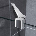 Barre de stabilisation de verre en acier inoxydable 1000 mm pour porte de douche humide, cabine de douche ... Barre de stabilisation de verre en acier inoxydable 1000 mm pour porte de douche humide, cabine de douche ...