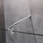 Barre de stabilisation de verre extensible 700 - 1000 mm en acier inoxydable barre de stabilisation pour ...