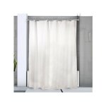 Barre tringle pour rideau de douche ou baignoire extensible sans perçage en alu magic 75 - 125cm finition ... Barre tringle pour rideau de douche ou baignoire extensible sans perçage en alu magic 75 - 125cm finition ...