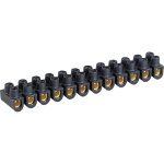 Barrette laiton noire (�tiquette unitaire) 6 mm�
