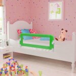 Barri�re de lit pour enfants 102x42 cm vert vidaxl