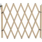 Barriere animaux en bois extensible