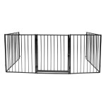 Barrire chemine clture pour chiens barrire pour chiens protection four grille de protection pour ...