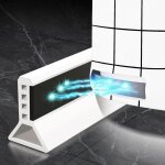 Ersandy - barrire de douche pliable et systme de rtention pour barrage d'eau et maintient l'eau  ...