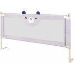 Barri�re de lit rabattable, barriere de lit anti - chute, avec motif ours, haloyo�, 200 x 100 x 26 cm, ...