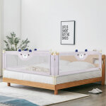 Barrière de lit, avec barrière rabattable antichute, réglable en hauteur, barrière sécurité enfant, sûr, ... Barrière de lit, avec barrière rabattable antichute, réglable en hauteur, barrière sécurité enfant, sûr, ...