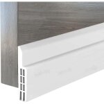 Bas de porte anti froid, isolant porte anti bruit, joint porte garage calfeutrage adhesif isolant silicone, ...
