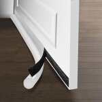 Bas de porte, boudin de porte anti froid unilat�ral avec joint auto - adh�sif, 0. 95m isolant porte contre ...
