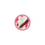 Eqwergy - bas de porte double boudin marron Eqwergy - bas de porte double boudin marron