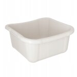 Bassine � linge rectangulaire, robuste, avec poign�es confortables, bac de rangement, bac de nettoyage ...