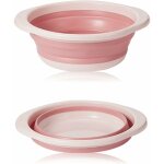 Bassine retractable, bassine pliable, bol  vaisselle rond pliable moyen multifonctionnel, bol pliable ...