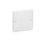 Bo�tier batibox multim�dia 1x5 modules maximum 142x142mm legrand 080193