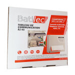 Batilec - coffret de communication 8 rj45 basic - grade 1 renovation