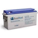Batterie 150ah 12v gel d�charge lente - ecowatt