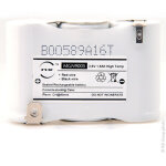Batterie eclairage secours 3xsc st1 faston 6. 3mm + 2. 8mm 3. 6v 1. 6ah - nx