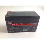 Batterie gel d�marrage �lectrique tracteur de pelouse 12v 7, 5ah 57970005