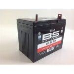 Batterie gel démarreur bs tracteur de pelouse 12v / 32a pôle + démarrage maxi gauche 400 a Batterie gel démarreur bs tracteur de pelouse 12v / 32a pôle + démarrage maxi gauche 400 a