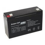 Batterie green cell agm 6v 12ah - batterie - 12. 000 mah acide de plomb scell (vrla)