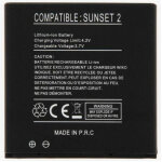 Batterie li - ion compatible wiko sunset 2 wk - su02 linq