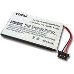 Vhbw - batterie compatible avec mitac mio moov c320, 380 gps, appareil de navigation (1150mah, 3, 7v, ...