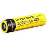 Batterie liion nitecore 18650 nl1826, 4 / 3 a, 3, 7 v - , 2600 mah