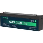 Batterie lithium v - tac 12, 8 v 2, 3 ah t2 pour alarmes, vid�osurveillance et onduleurs 178 x 35 x 60 ...