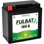 Batterie moto fulbat fb9 - b gel (12n9 - 4b - 1) / yb9 - b fulbat sla etanche 9. 5ah 113 amps